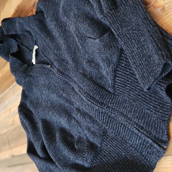 Cabela's Navy Blue Zip-Up Sweater - Picture 3 of 6
